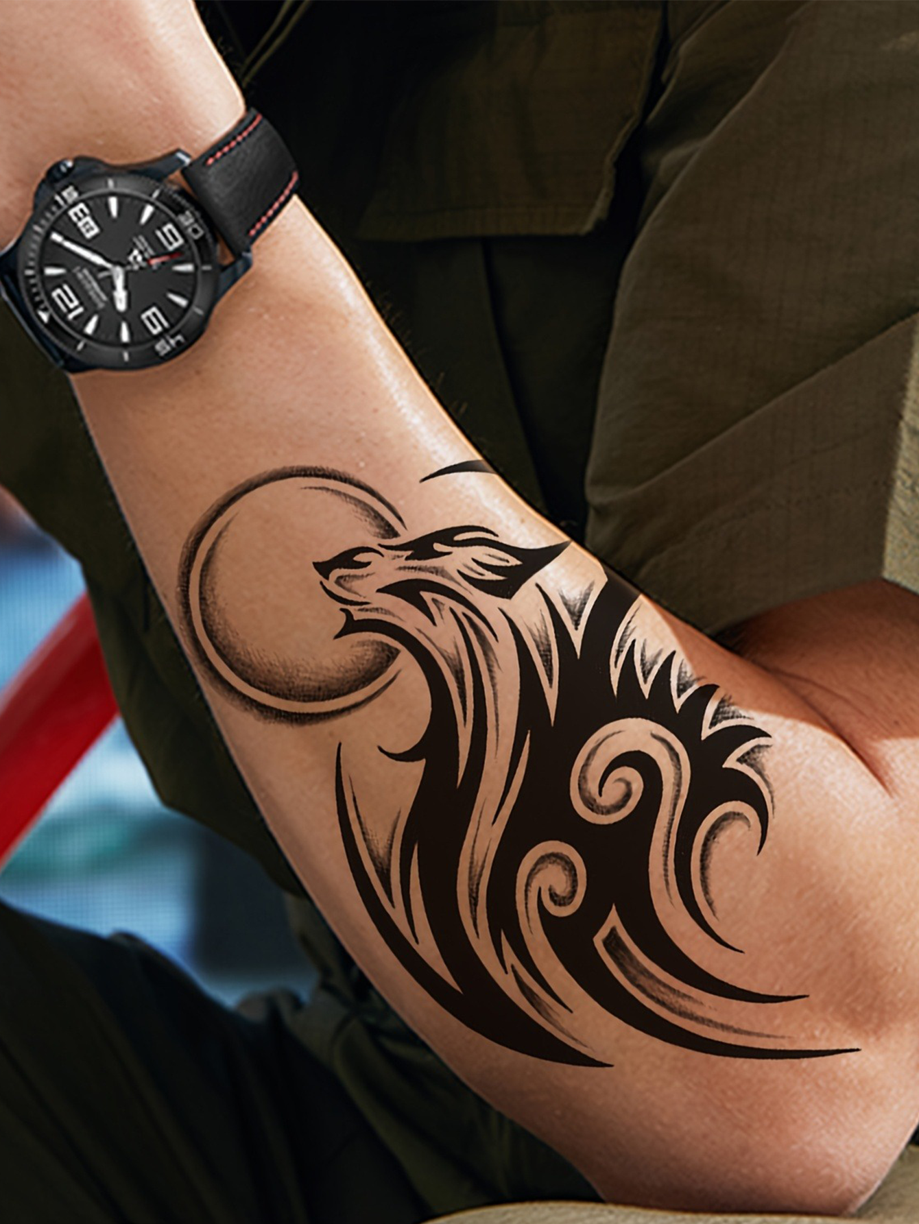 Tribal Totem Temporary Tattoos